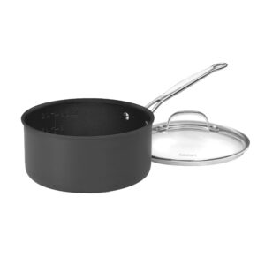 Chef's Classic? Non-Stick Hard Anodized 3 Quart Saucepan