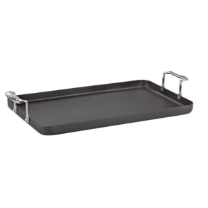 Chef's Classic? Nonstick Hard Anodized 13" x 20" Double Burner Griddle