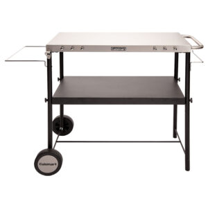 Outdoor BBQ Prep Cart