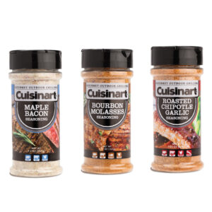 Barbecue Seasoning Variety Pack - Bourbon Molasses, Maple Bacon, and Roasted Chipotle Garlic