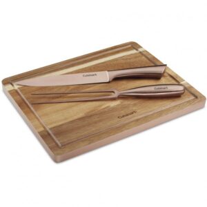 Discontinued 3-Piece Rose Gold Carving Set