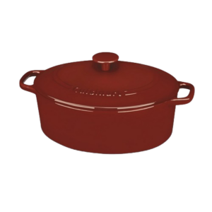 Chef??s Classic? Enameled Cast Iron Cookware 5.5 Quart Oval Covered Casserole