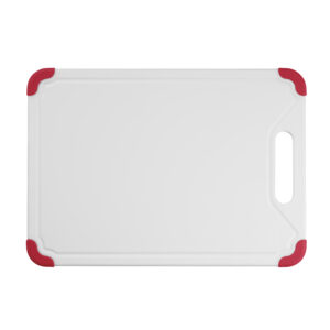 13?? White Poly Board with Red