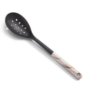 Marble Neutrals Slotted Spoon