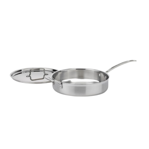 MultiClad Pro Triple Ply Stainless Cookware 5.5 Quart Saut?? Pan